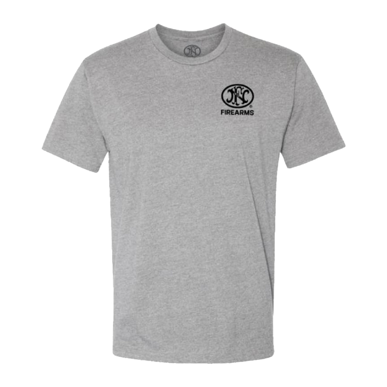 FN Logo Tee Shirts, Grey