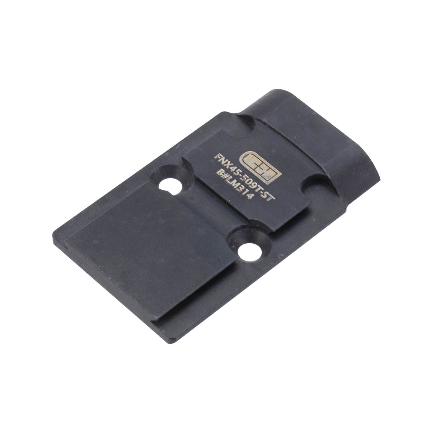 C&H Precision FN FNX-45 Holosun 509T Optics Mounting Plate, Steel