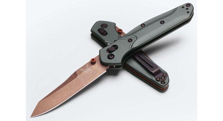 Benchmade Osborne Folding Knife w/Stainless Steel Reverse Tanto Blade (940FE-2601)
