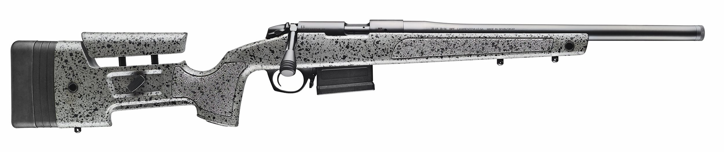 Bergara HMR Trainer Rifle B14R003, 17 HMR, 18", Synthetic Molded Mini-chassis Stock, 10 Rds