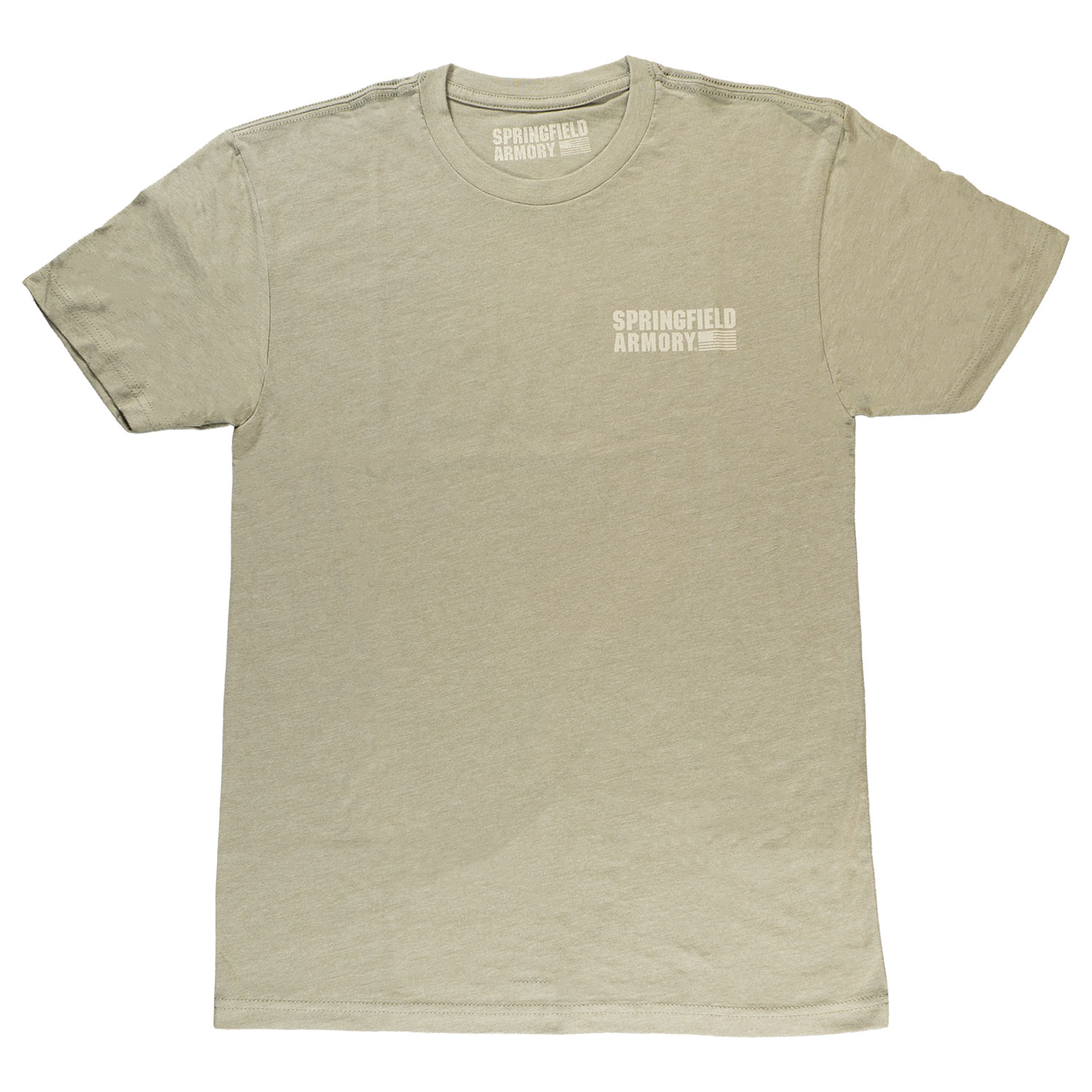 Springfield Armory Retro Logo Tee Light Olive