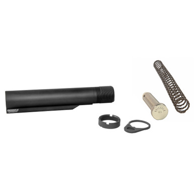 Geissele Premium Mil-Spec Buffer Tube Kit w/ Super 42 & H3 Buffer Black - 08-163B-H3