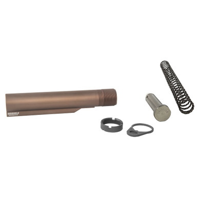Geissele Premium Mil-Spec Buffer Tube Kit w/ Super 42 & H2 Buffer DDC - 08-163S-H2