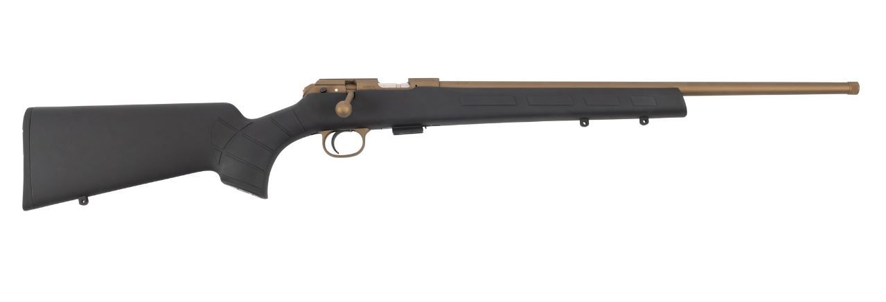 CZ 457 Synthetic Suppressor Ready Rifle 02394, 22LR, 20.5", Synthetic Black Stock, 5 Rds