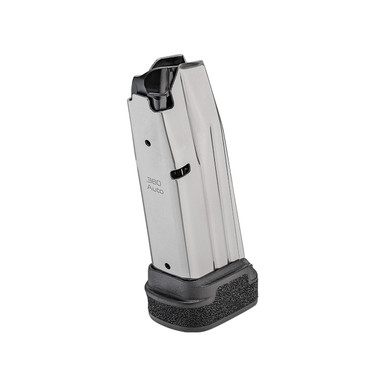 Springfield OEM Hellcat 13 Round 380 ACP Magazine - Fits Hellcat 380, Stainless with Black Base
