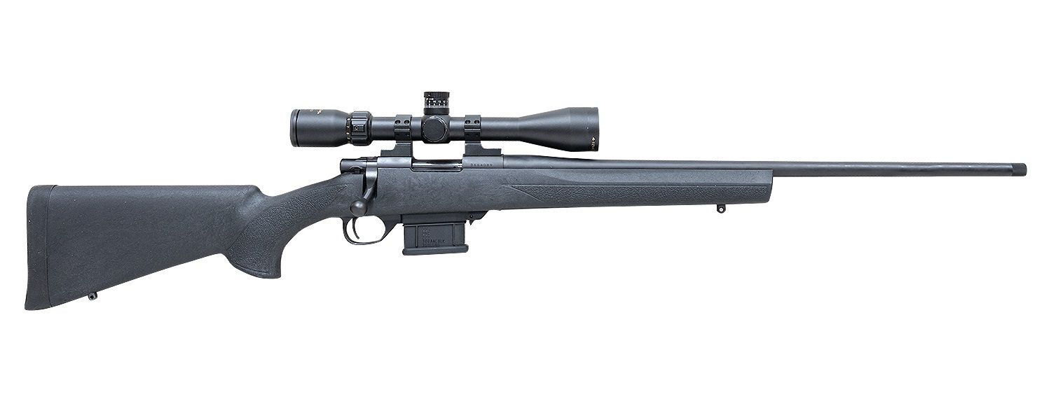 Howa M1500 Mini Action Rifle HMA6ARCBGP, 6mm ARC, 22", Synthetic Black HTI Stock, 5 Rds