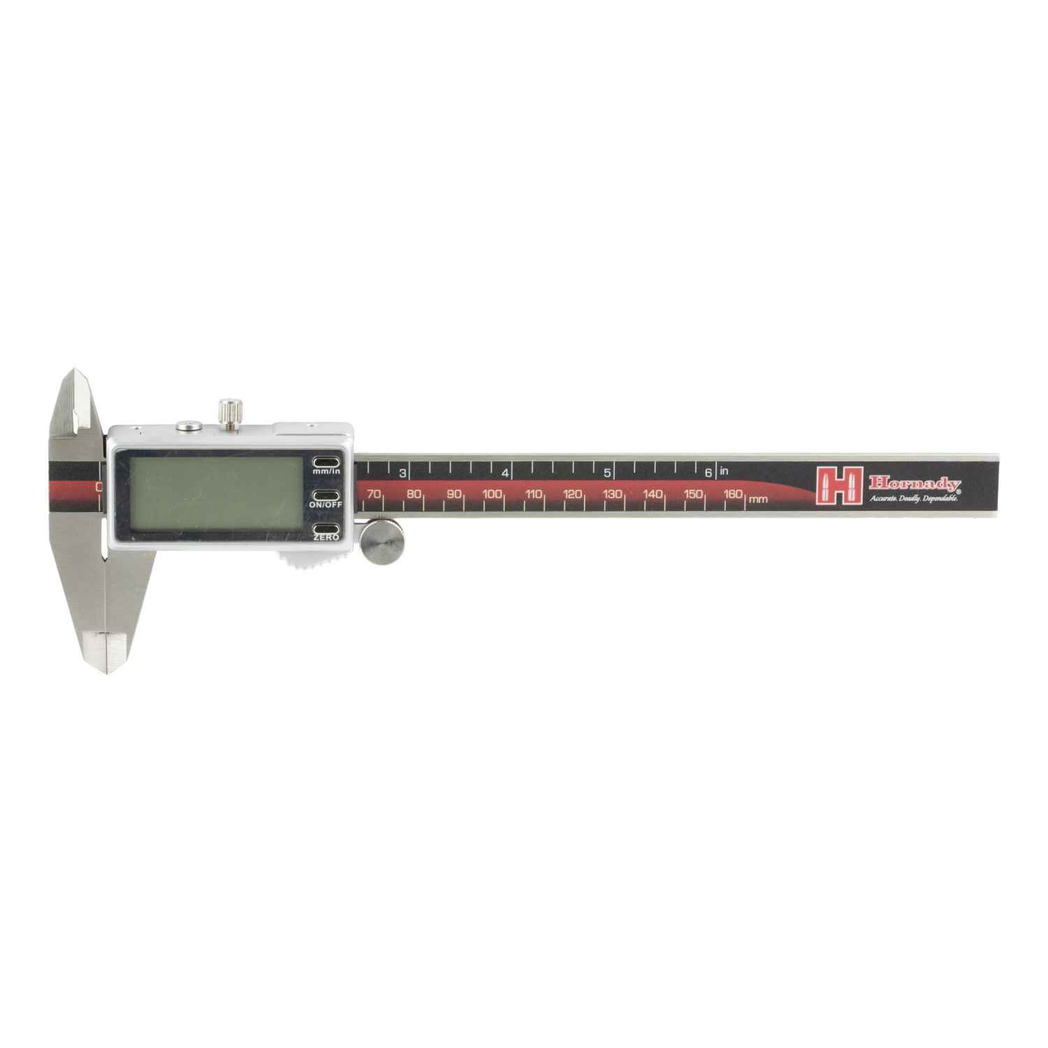 HORNADY DIGITAL CALIPER, EXTRA LARGE LCD SCREEN, INCLUDES PROTECTIVE STORAGE CASE