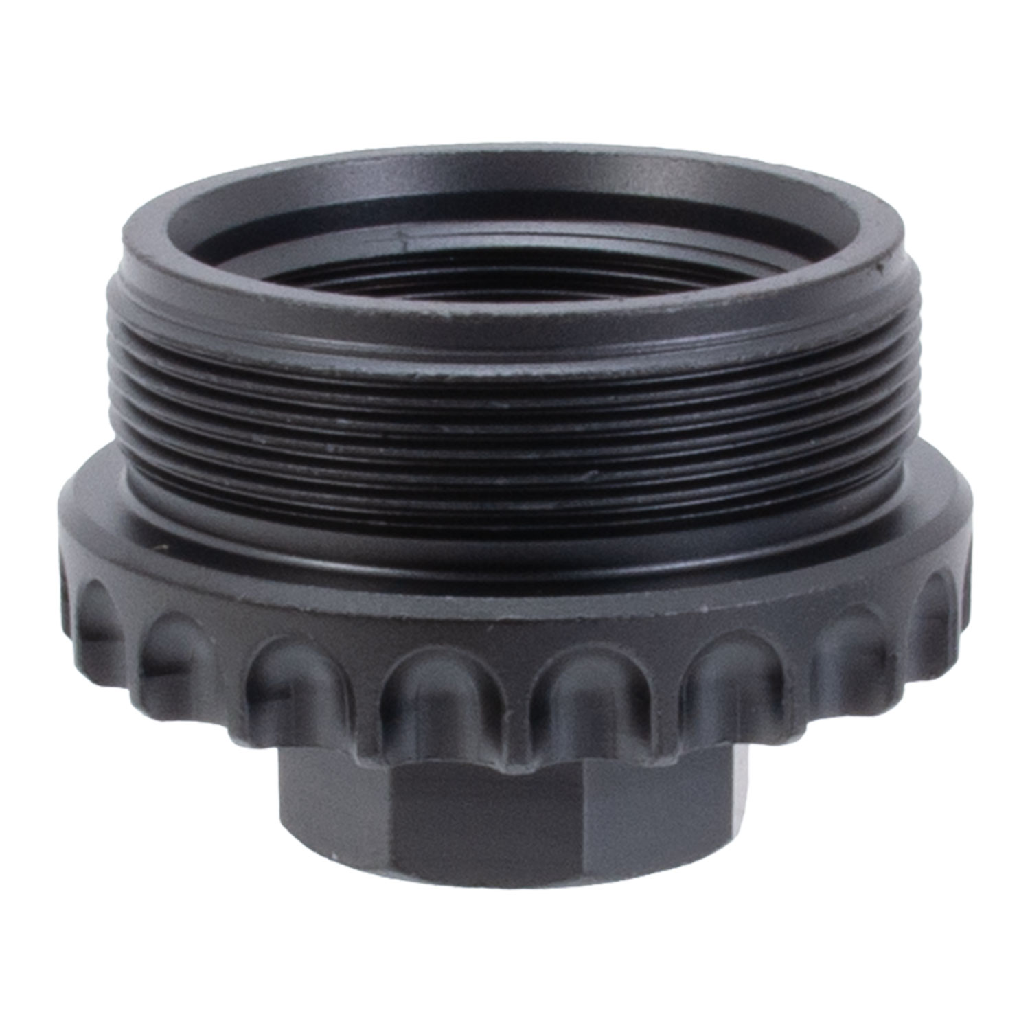 Lantac ADC Direct Thread Titanium Hub, 5/8-24 to 1.375x24