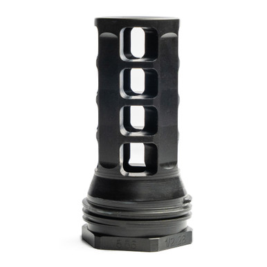 HuxWrx Muzzle Brake-QD 338 5/8x24 - Black