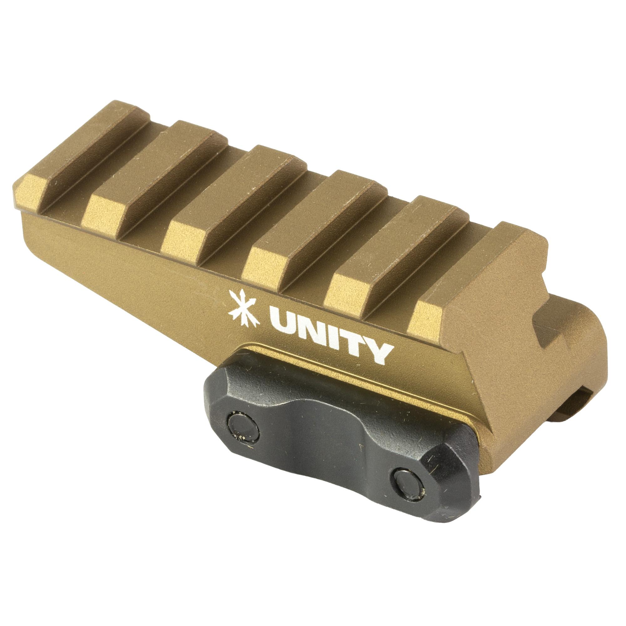 Unity Tactical LLC Fast Accessory Riser, .725" Height, FDE Anodized (FST-RLF)