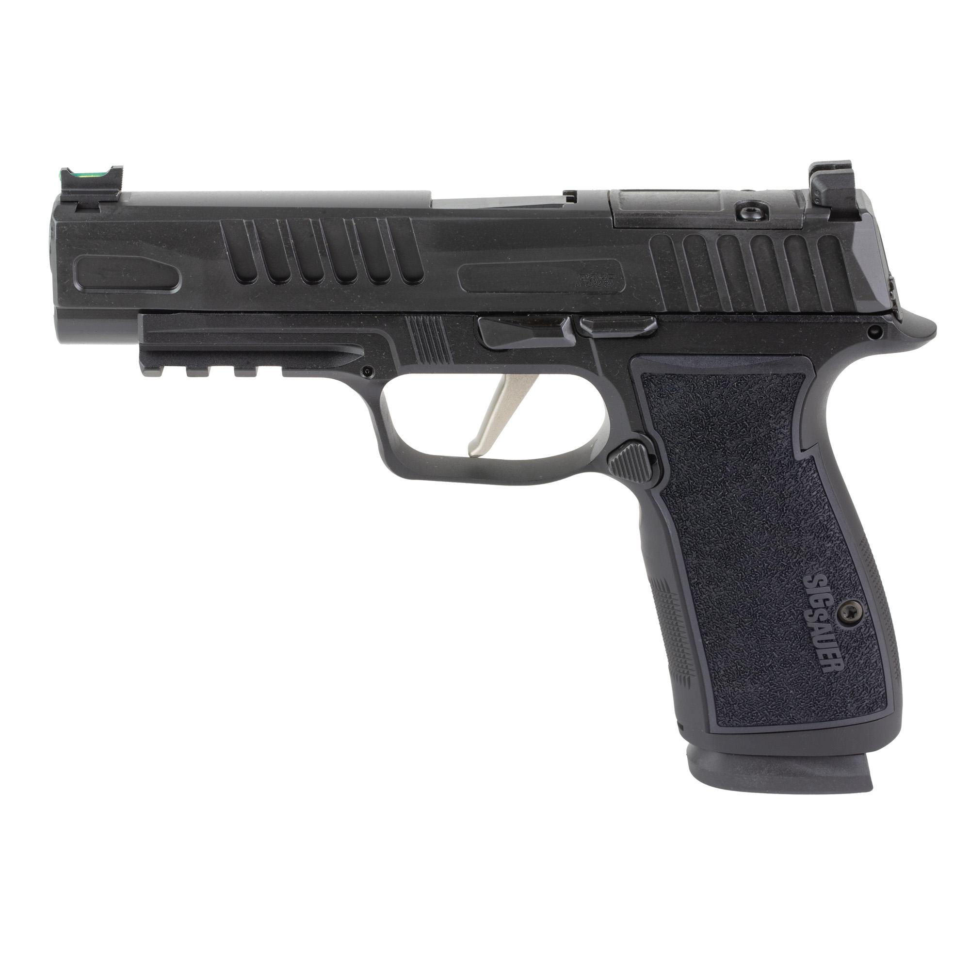 Sig Sauer P365 AXG FUSE Semi-Auto Pistol 365AXGF-9-BFO, 9mm, 4.3", Optic Ready, AXG Grips, Black Finish, 17+1/21+1 Rds