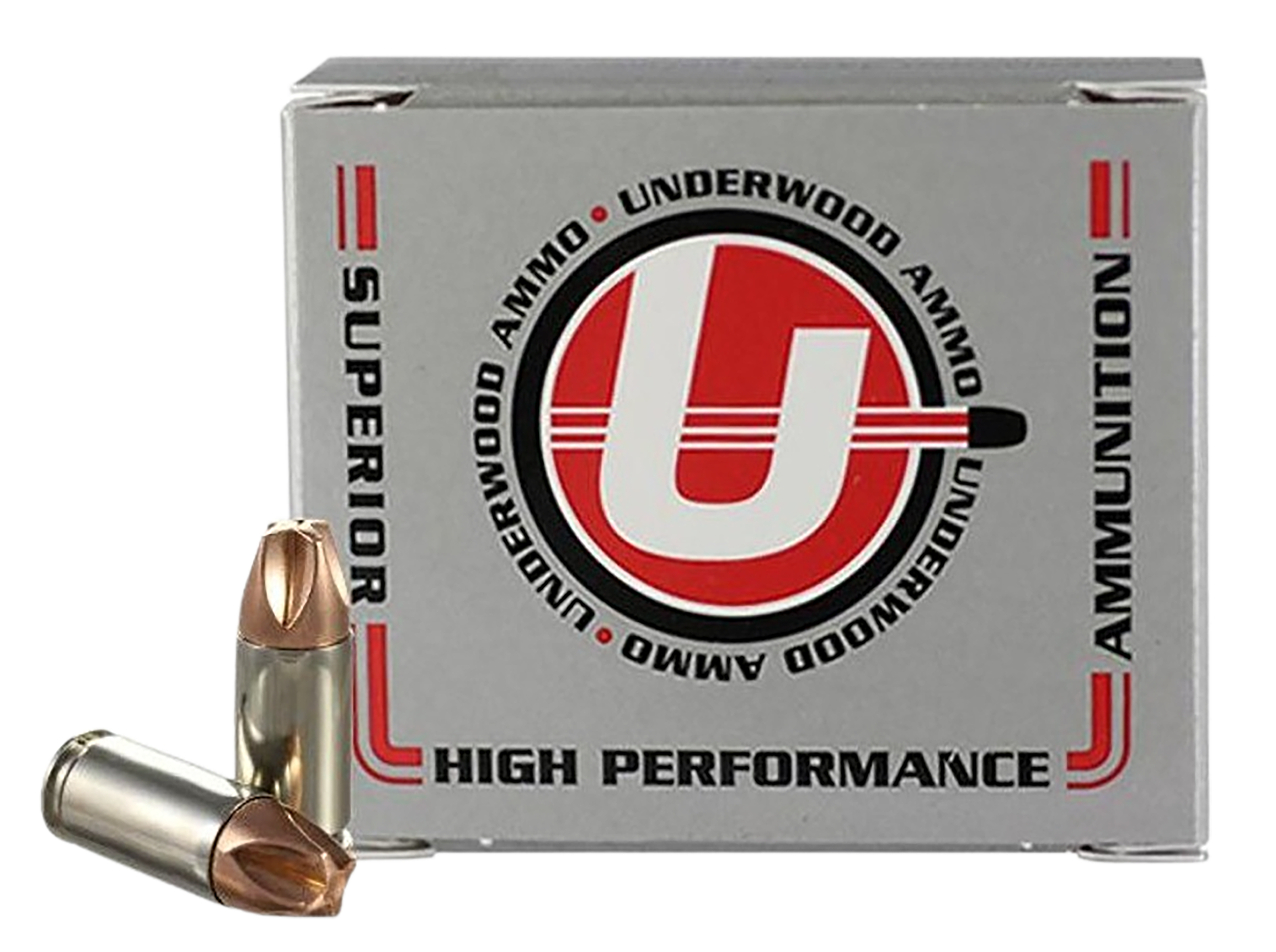 UnderwoodPistol Ammunition UA863, 9mm, Solid Monolithic, 68GR, 1700fps, 20 Rd/bx