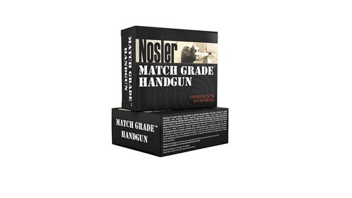 Nosler Match Grade 40 S&W 180gr, JHP, 20rd Box