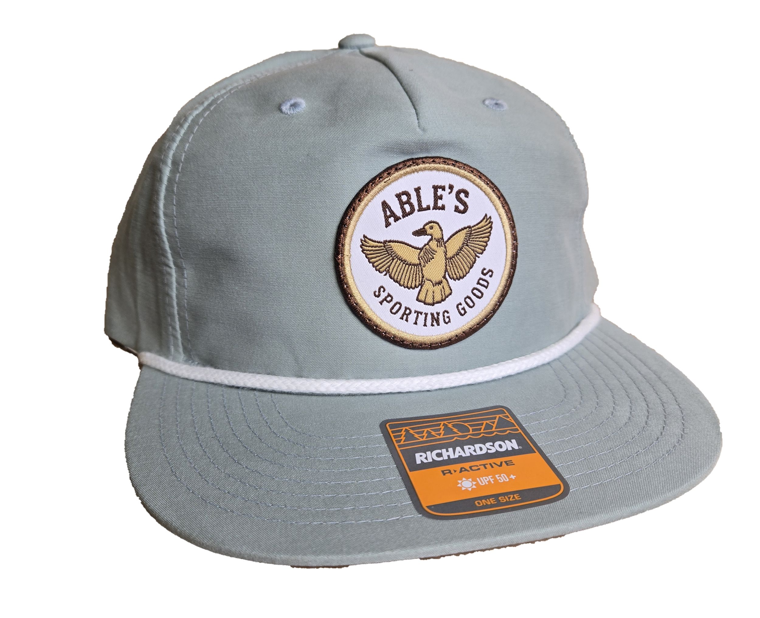 Able's Cap 256 Dusty Blue with White Rope, Hat (AC026)