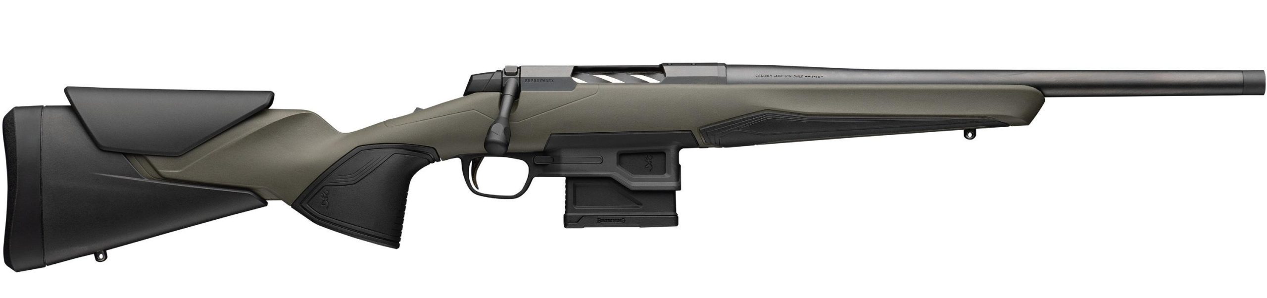Browning X-Bolt 2 All Purpose Rifle 0361092006, 22 Creedmoor, 16.50", OD Green Synthetic Stock, Matte Blued Finish, 6 Rds