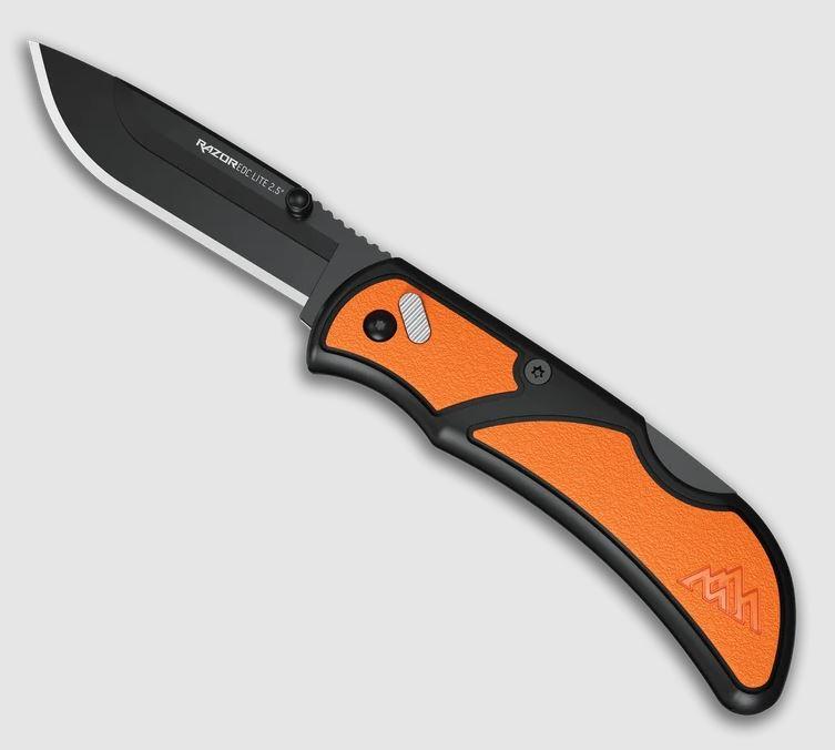 Outdoor Edge Razor EDC Lite REPLACEABLE BLADE CARRY KNIFE, 2.5", (RCB25-2C)