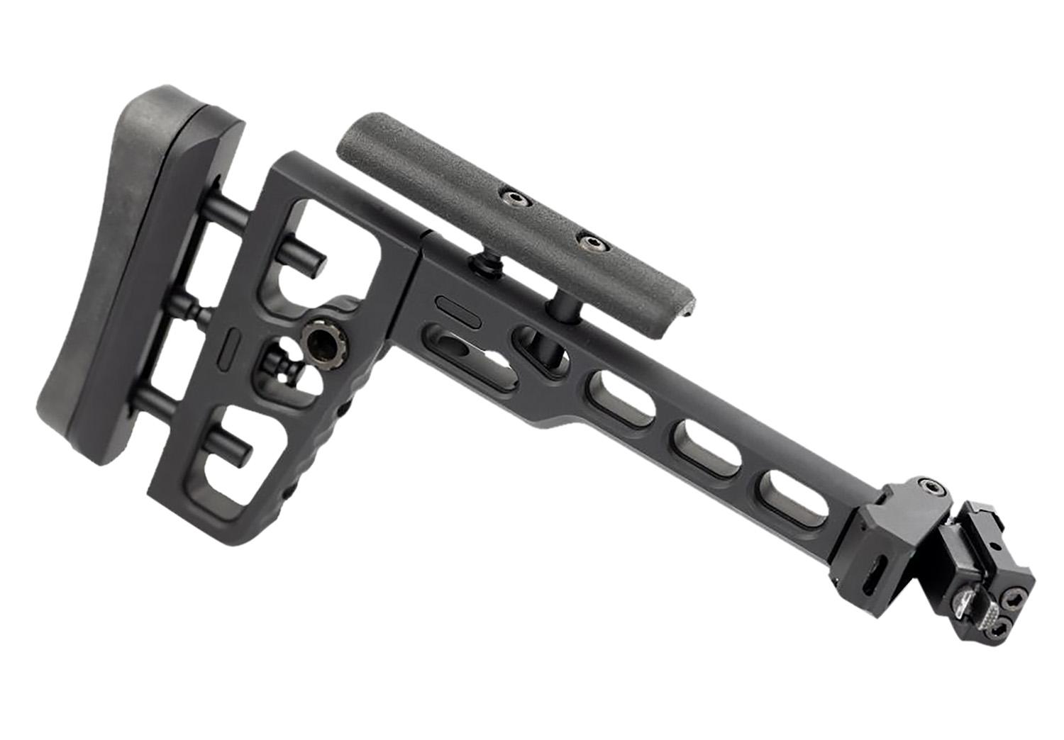 Samson S.A.S. Black Anodized Folding Picatinny Adapter