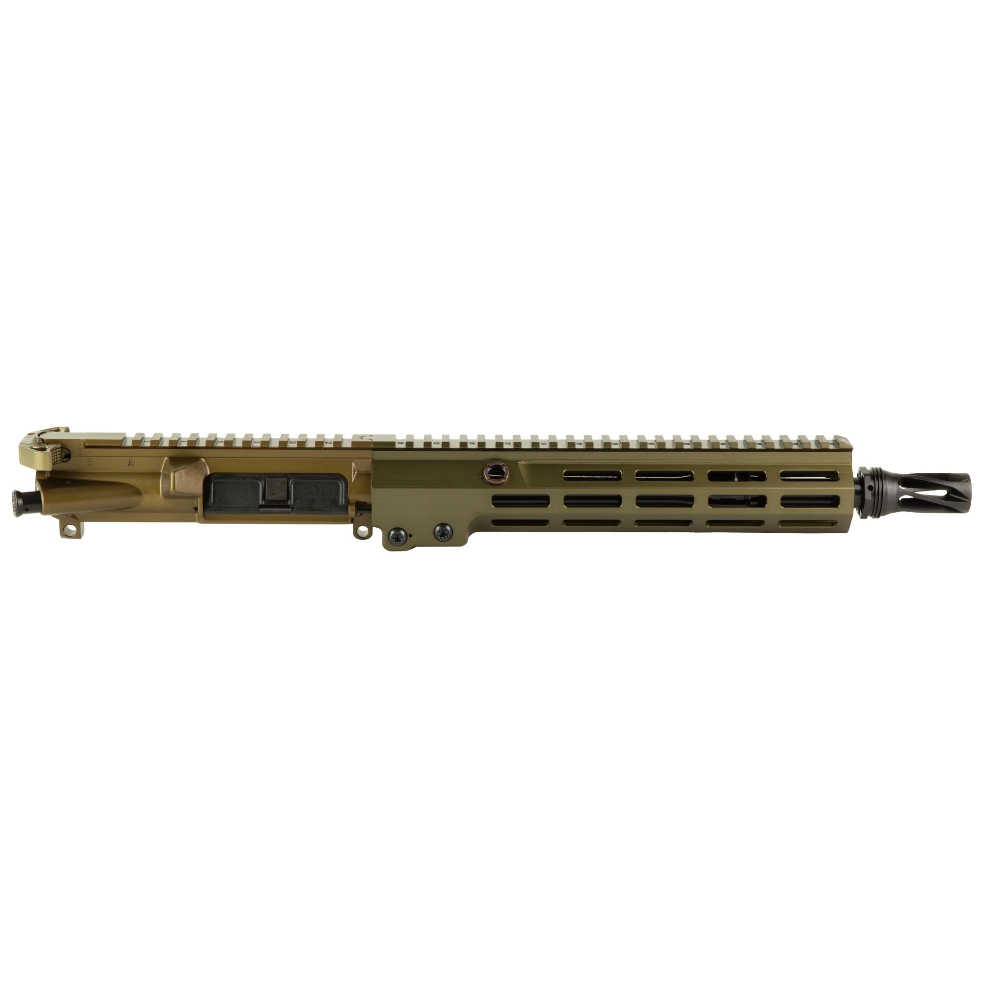 Geissele Automatics Super Duty MOD1 Complete Upper Receiver, 5.56 NATO 11.5", W/ HUXWRX QD 556 Flash Hider, Desert Dirt Color (08-544S)