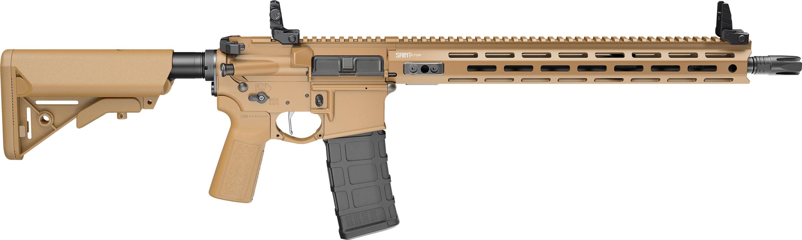 Springfield Saint Victor V2 Rifle STV916556CB-V2-B5, 223 Rem, 16", Collapsible/Folding B5 Systems Sopmod Stock, 30 Rds
