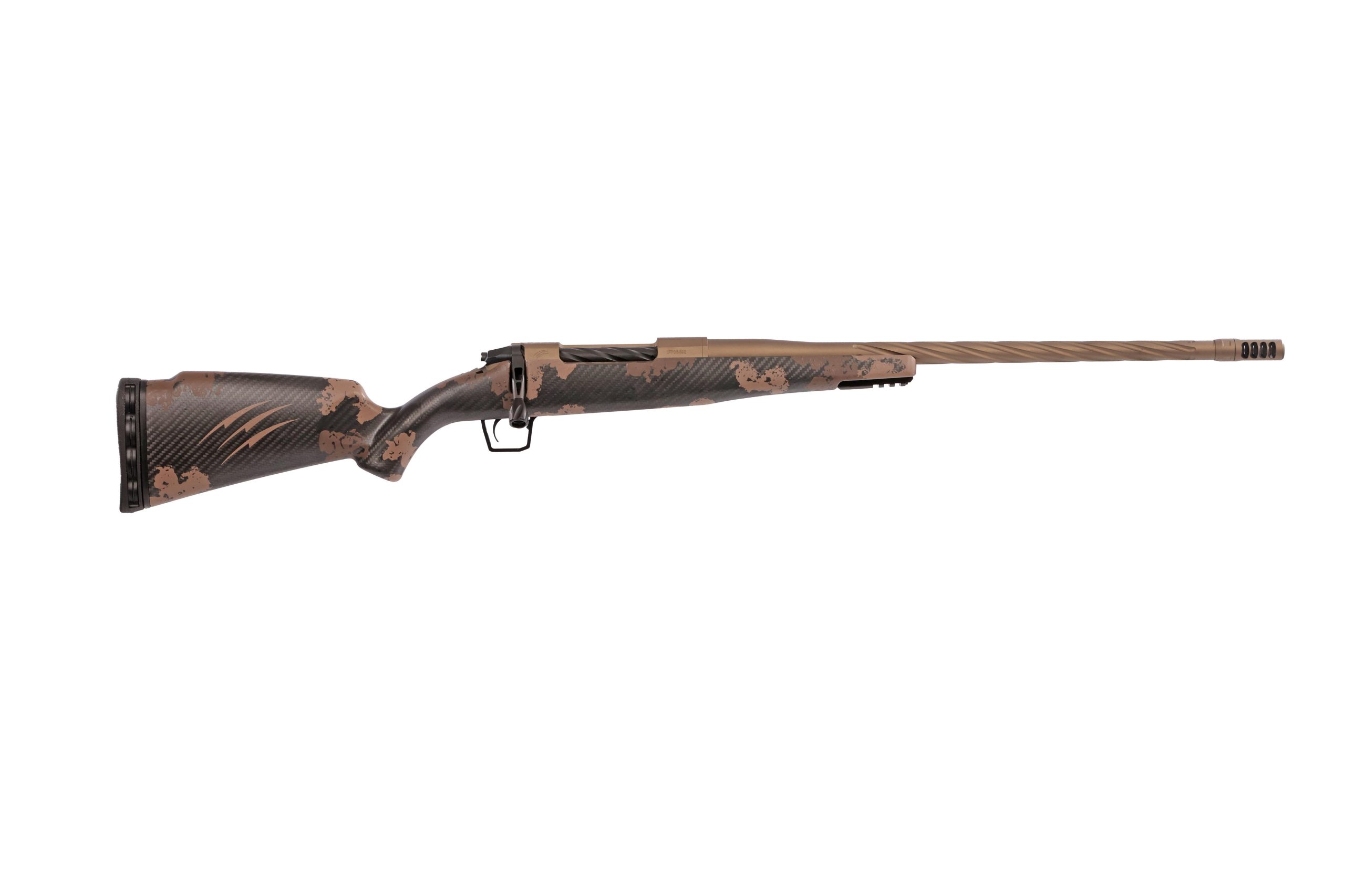 Fierce Twisted Rogue Rifle TWROG308WIN20BRS, 308 Win, 20" Twisted Flute, Carbon Fiber Sonora Carbon Stock, 3 Rds