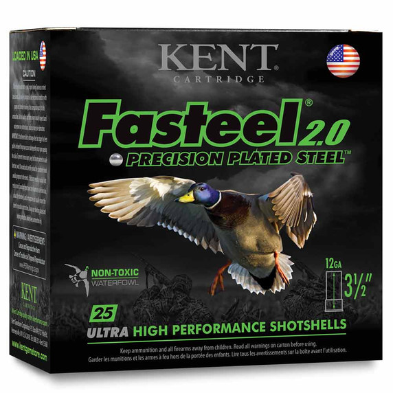 Kent Fasteel 2.0 12ga 3 1/2″ 1 3/8 BB Shot #k1235fs40-bb
