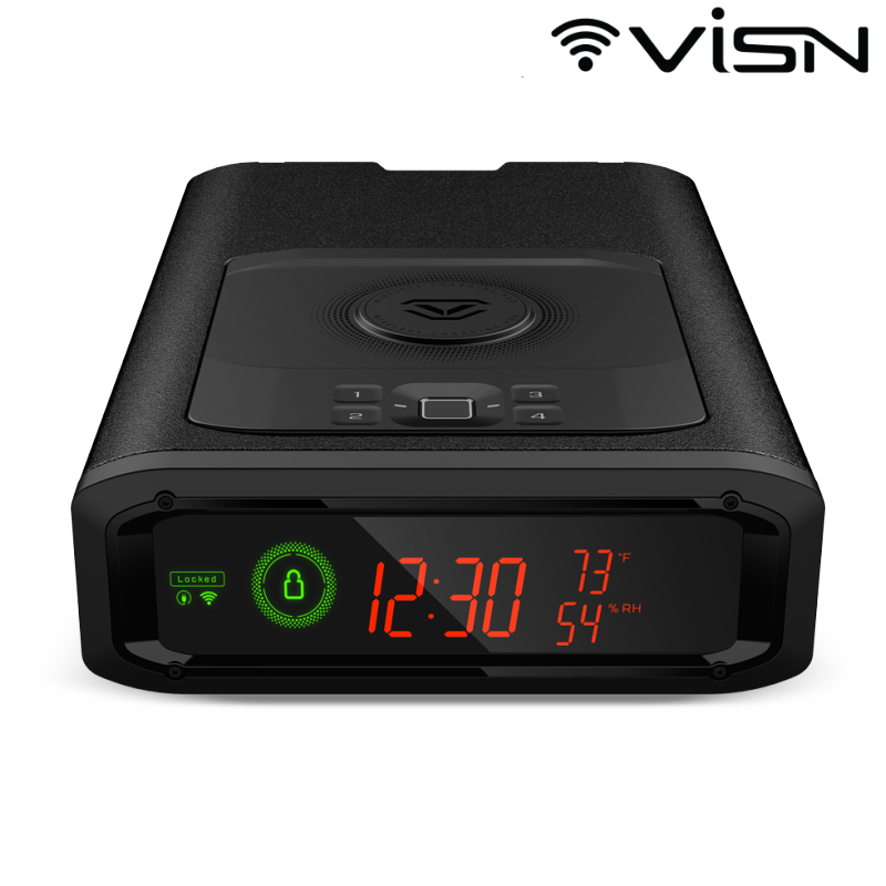 Vaultek DS2i Smart Station ViSN Biometric Safe, Black (NDS2i-BK)