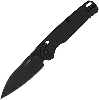 Kershaw Bel Air XL Folding Knife 3.40" CPM MagnaCut Reverse Tanto Blade Black Aluminum Handles - 6110BLK