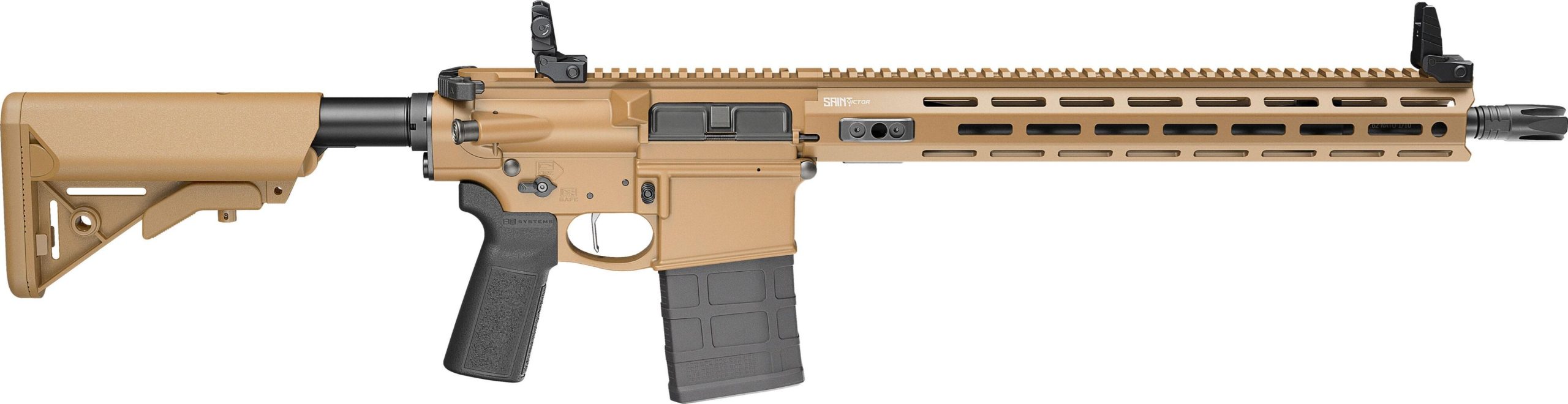 Springfield Saint Victor V2 Rifle STV916308CBLC-V2-B5, 308 Win, 16", Collapsible/Folding B5 Systems Sopmod Stock, 10 Rds
