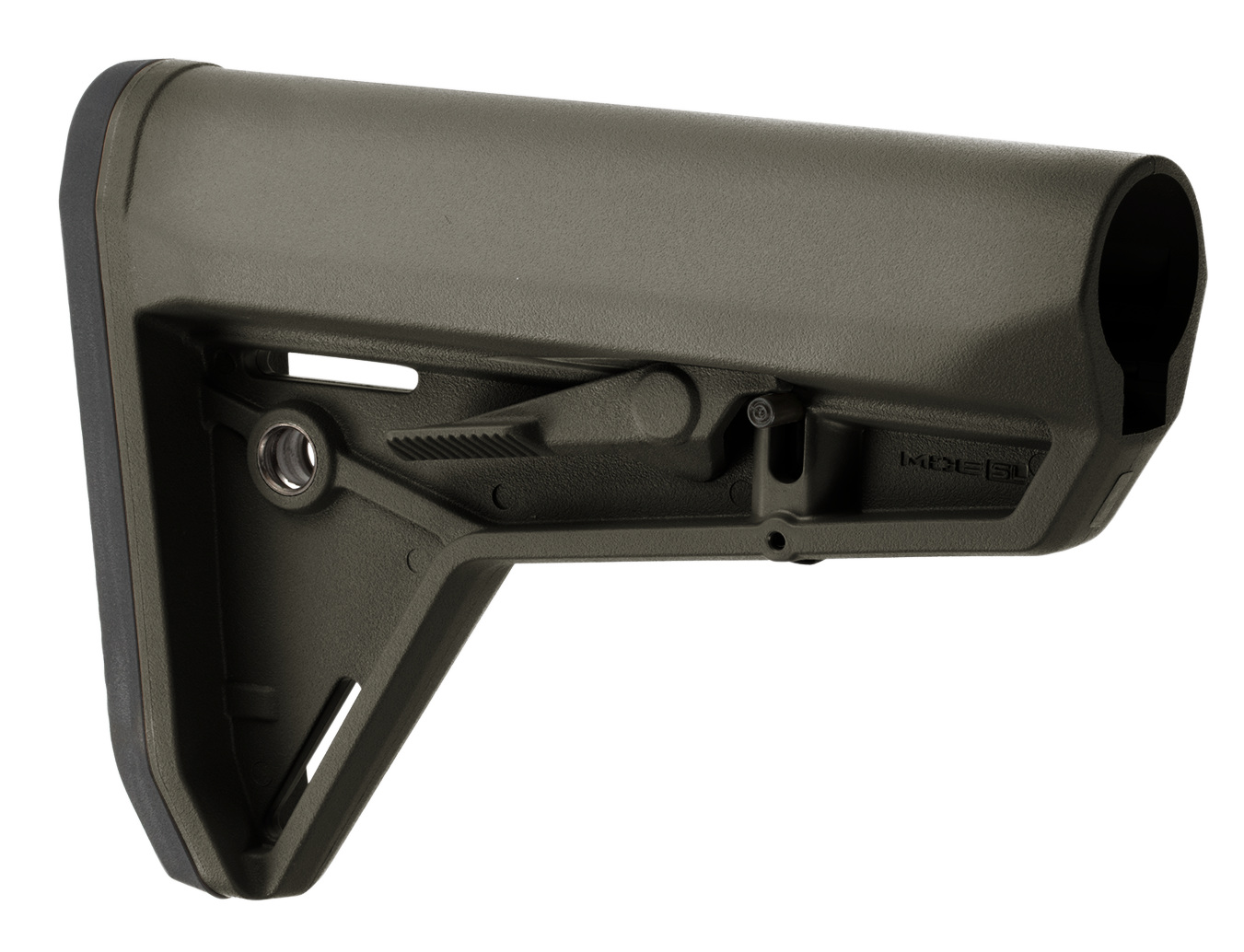Magpul AR15/M4 MOE SL Carbine Stock, Fits Mil-Spec Buffer Tubes, OD Green (MAG347ODG)