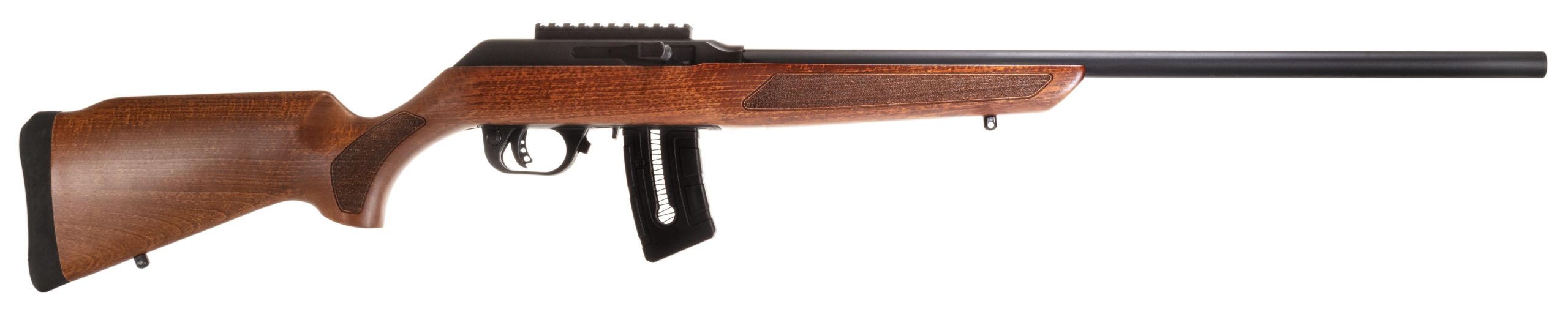 Rossi RS22M Rifle RS22W2111WD, 22 Mag, 21", Wood Stock, Matte Black Finish, 10 Rds