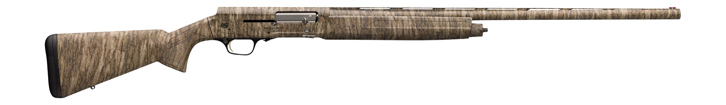 Browning A5 Semi-Auto Shotgun 0119526004, 20 Gauge, 28", 3" Chmbr, Mossy Oak Bottomland Synthetic Stock, 3 Rds