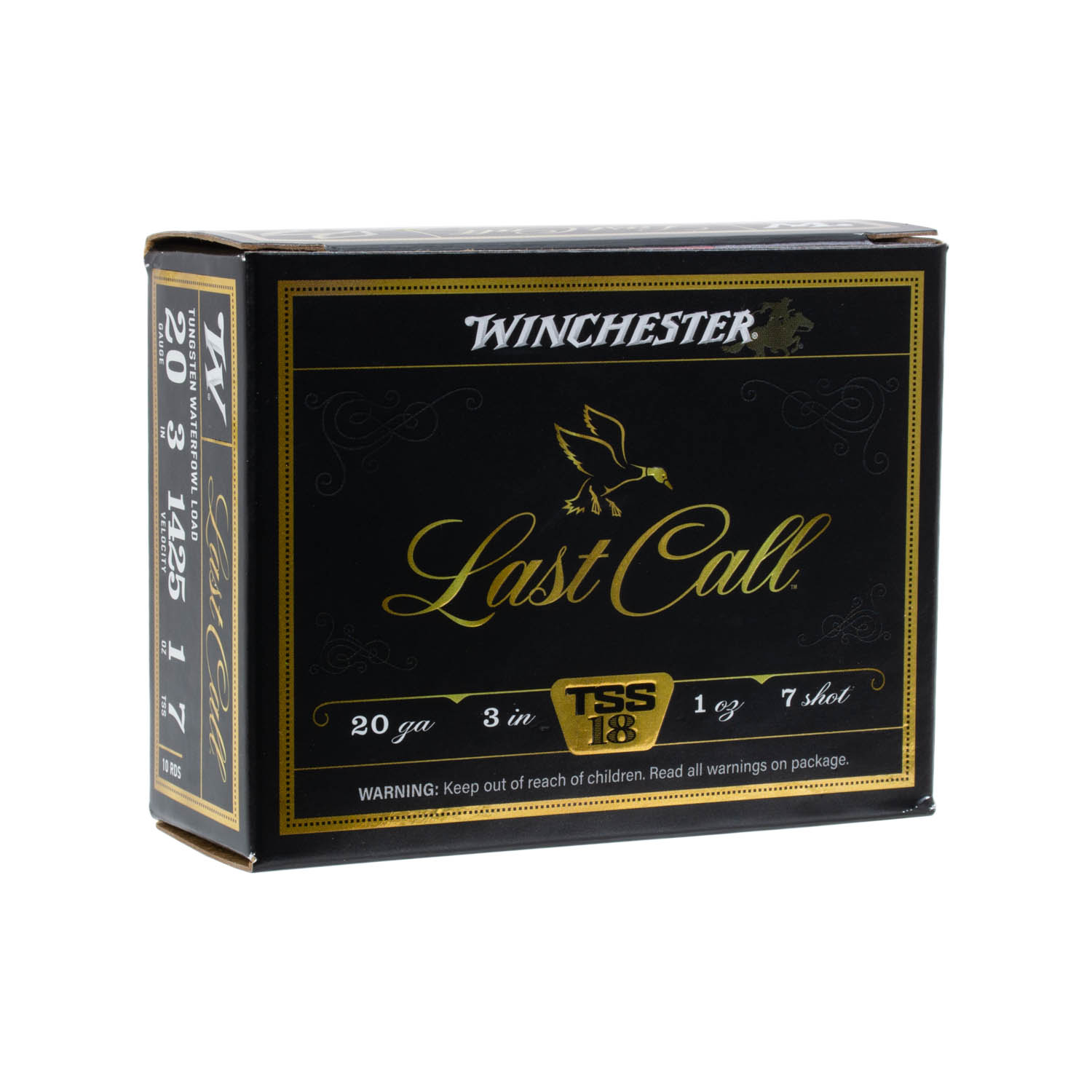 Winchester Last Call Waterfowl TSS 20ga. 3" 1oz. #7 Shot, 10 Round Box
