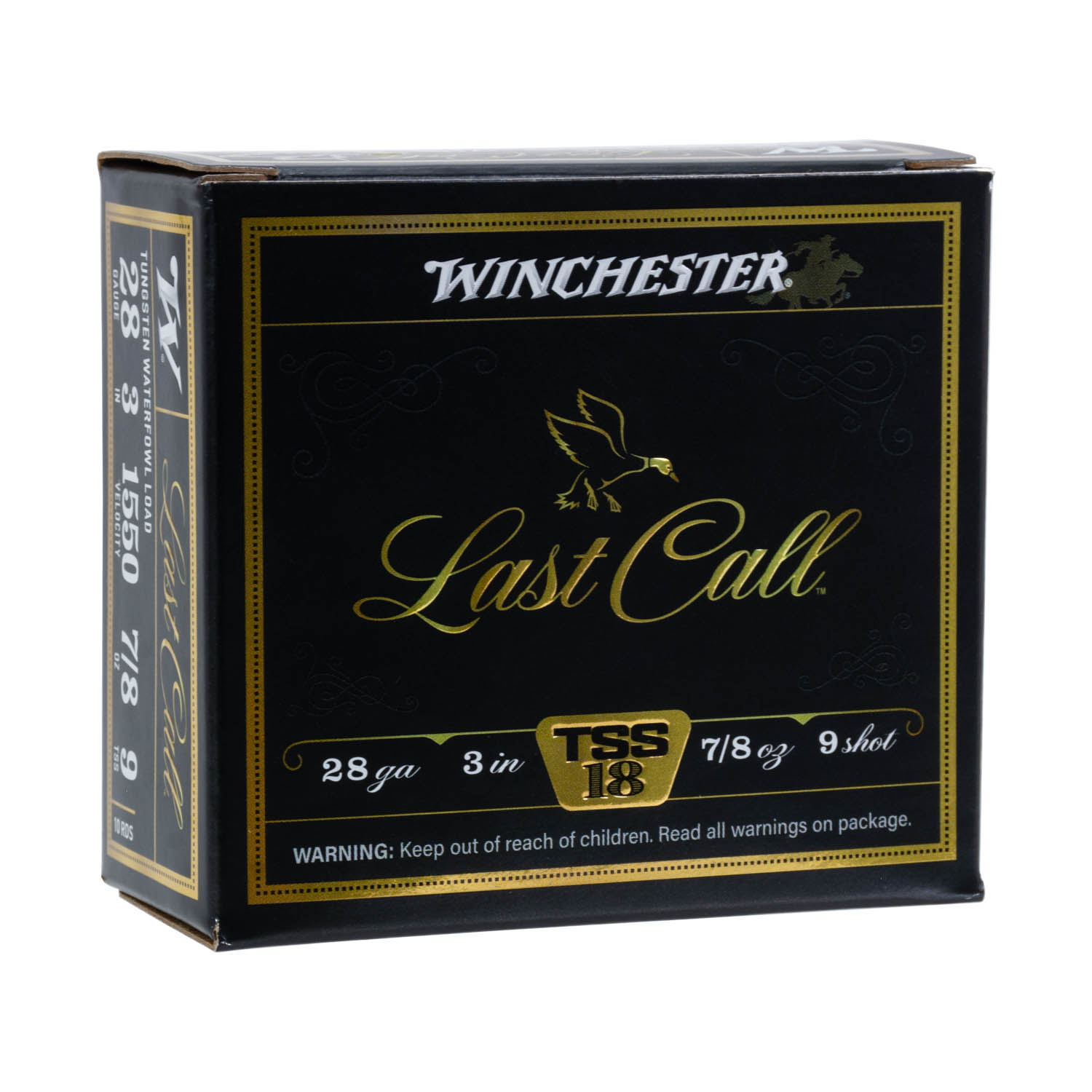 Winchester Last Call Waterfowl TSS 28ga. 3" 7/8oz. #9 Shot, 10 Round Box
