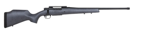 Mossberg Patriot Long Range Hunter 300 Win Mag, 24" Barrel, Matte Blued Metal Finish & Sniper Gray, Fixed Monte Carlo Stock, 3rd