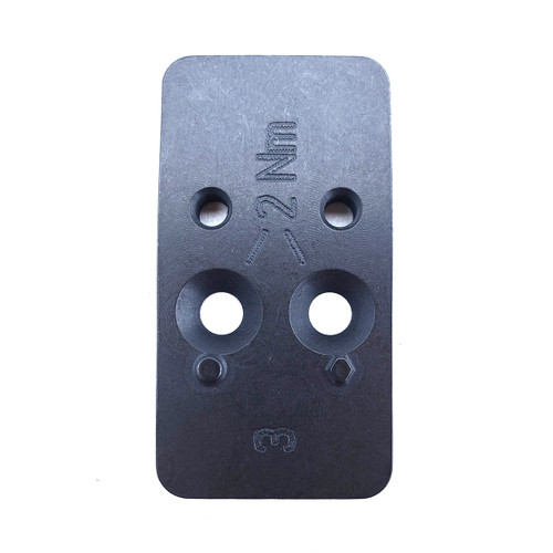 HK Mounting Plate #3 HK VP9 Optic Cuts, C-More STS2 Black