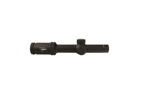 Trijicon Credo 1-6x24 2nd Focal Plane, Green BDC Segmented Circle .223 / 55gr, 30mm Tube, Matte Black, Low Capped Adjusters
