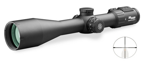 Sig Sauer SIERRA6, 5-30X56mm, 34mm Main Tube, BDX-R2 Digital Ballistic Reticle, Black