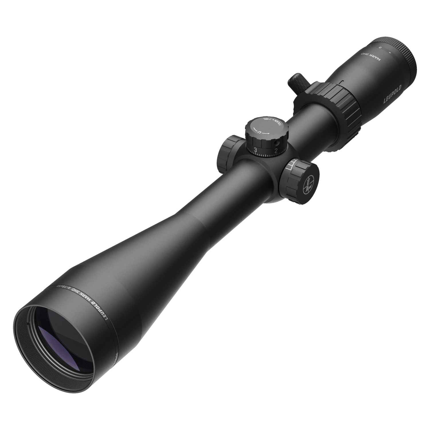 LEUPOLD MARK 3HD, RIFLE SCOPE, 6-18X50MM, 30MM MAINTUBE, MATTE BLACK, TMR RETICLE