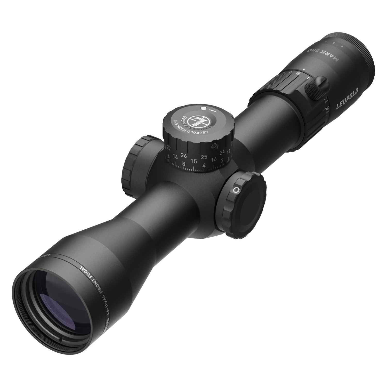 LEUPOLD MARK 5HD, RIFLE SCOPE, 3.6-18X44MM, 35MM MAINTUBE, MATTE BLACK, PR1-MIL RETICLE