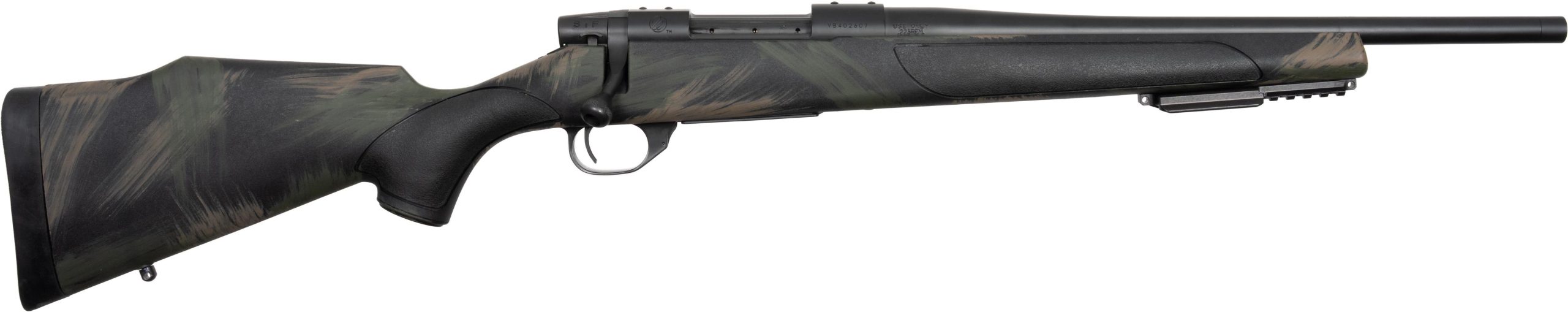Weatherby Vanguard Black Hills Rifle VBS65CMR18B, 6.5 Creedmoor, 16", Peak 44 Monte Carlo Stock, 4 Rds
