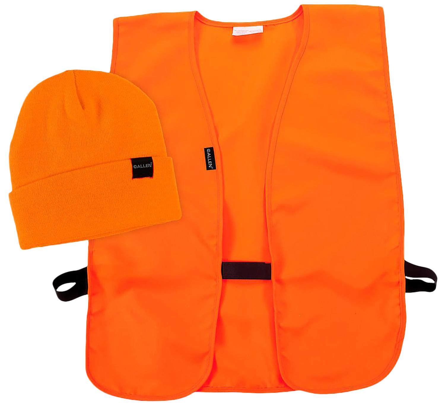 Allen Safety Orange Vest & Cap Combo (2394)