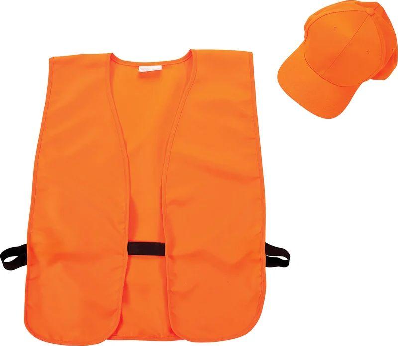 Allen Safety Orange Vest & Hat Combo (17555)
