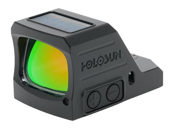 Holosun HE407C X3 Green Dot Scope HE407CX3GR, 2x, Black, 2 MOA Green Dot