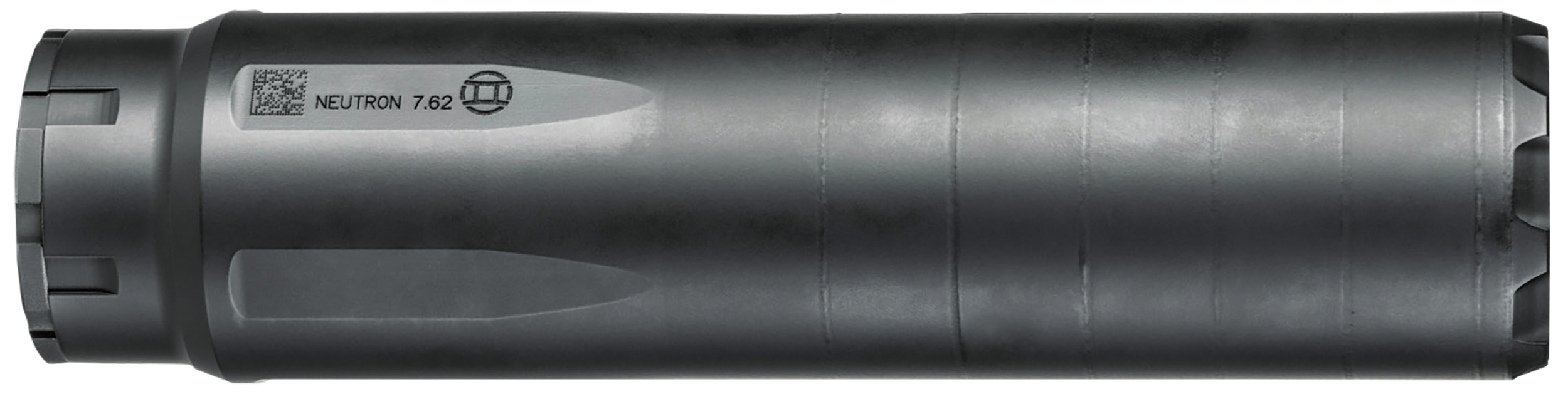 Gemtech Neutron 7.62mm Stainless Steel/Titanium Suppressor, Direct Thread