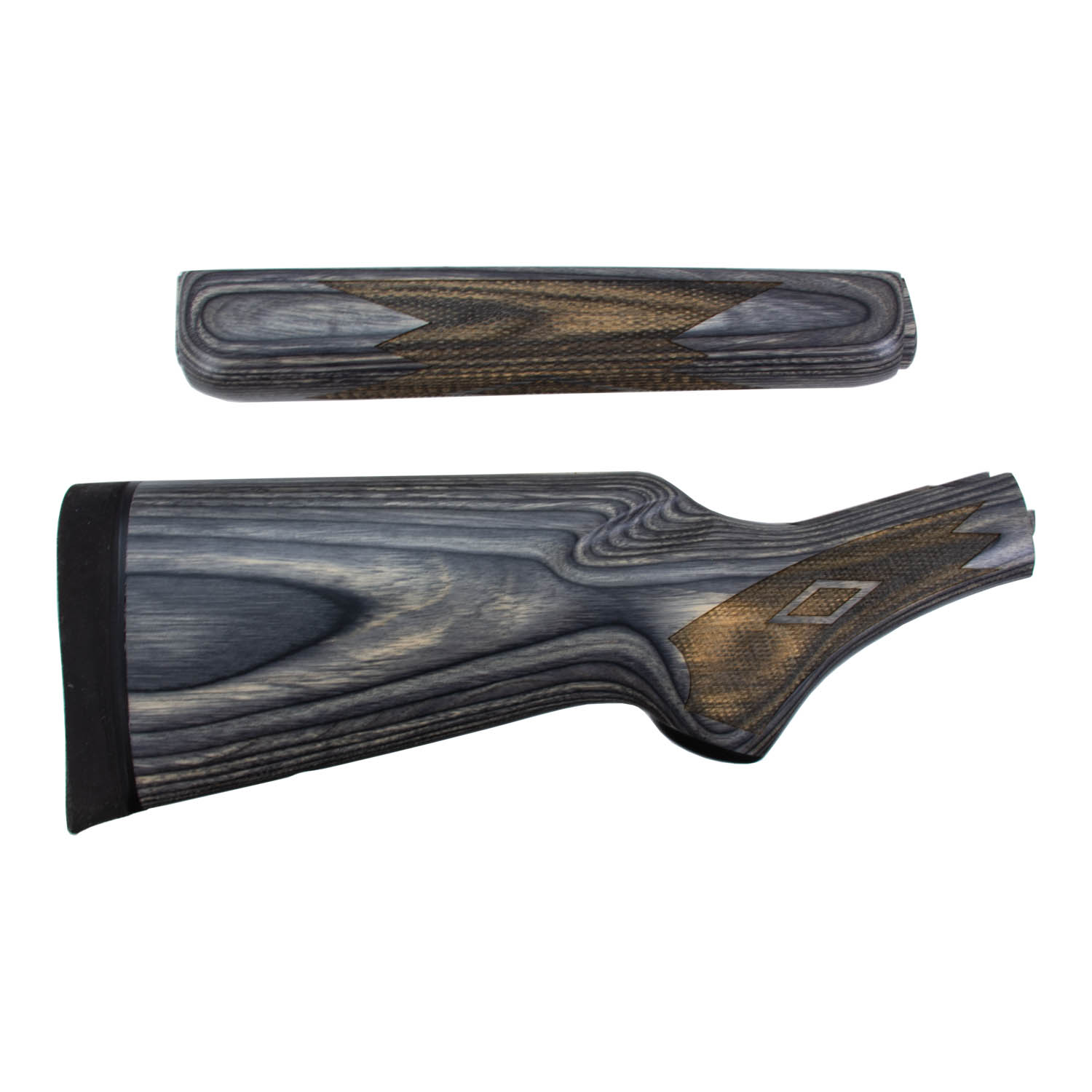 Marlin 1895 / 444 / 410 Gray & Black Laminate Cap Style Stock and Forearm Set, Satin
