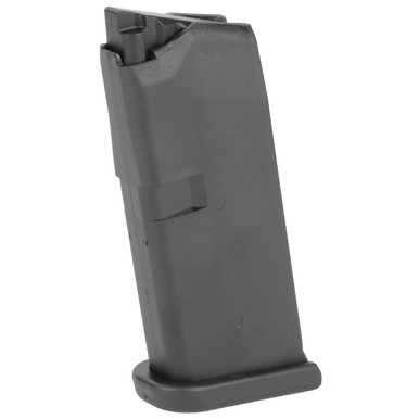 Glock 43 OEM Factory 6 Round Magazine with Finger Extension - Black
