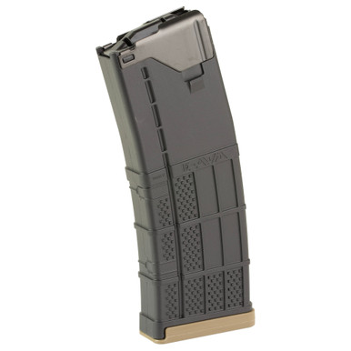 Lancer Systems .300 BLK 30rd AR-15 Magazine – Opaque Black / FDE Plate