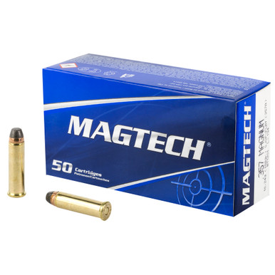 Magtech 357A Sport Shooting 357 Mag Ammo 158 Grain Jacketed Soft Point (JSP) - 50 Round Box