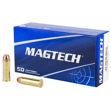 Magtech 44C Sport Shooting 44 Mag Ammo 240 Grain Full Metal Case Flat (FMCF) - 50 Round Box