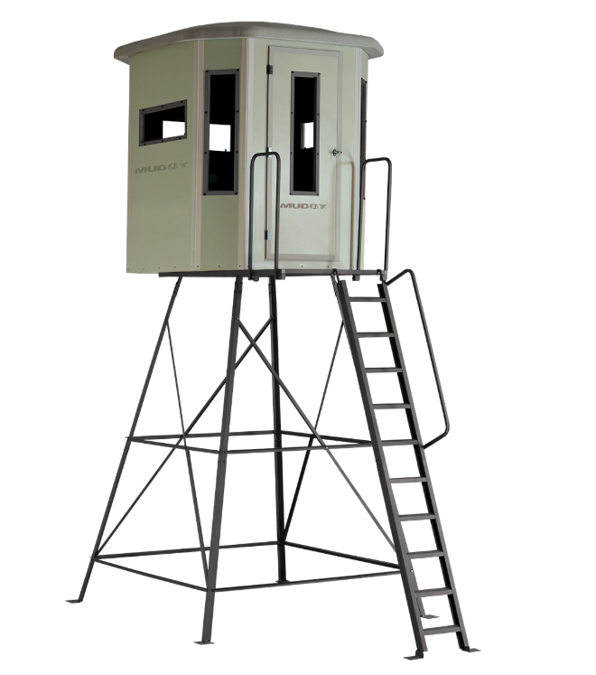 Muddy Outdoors Bull Box Blind w/Elite 10′ Tower #MUD-BBB4000-10C **CANNOT SHIP**